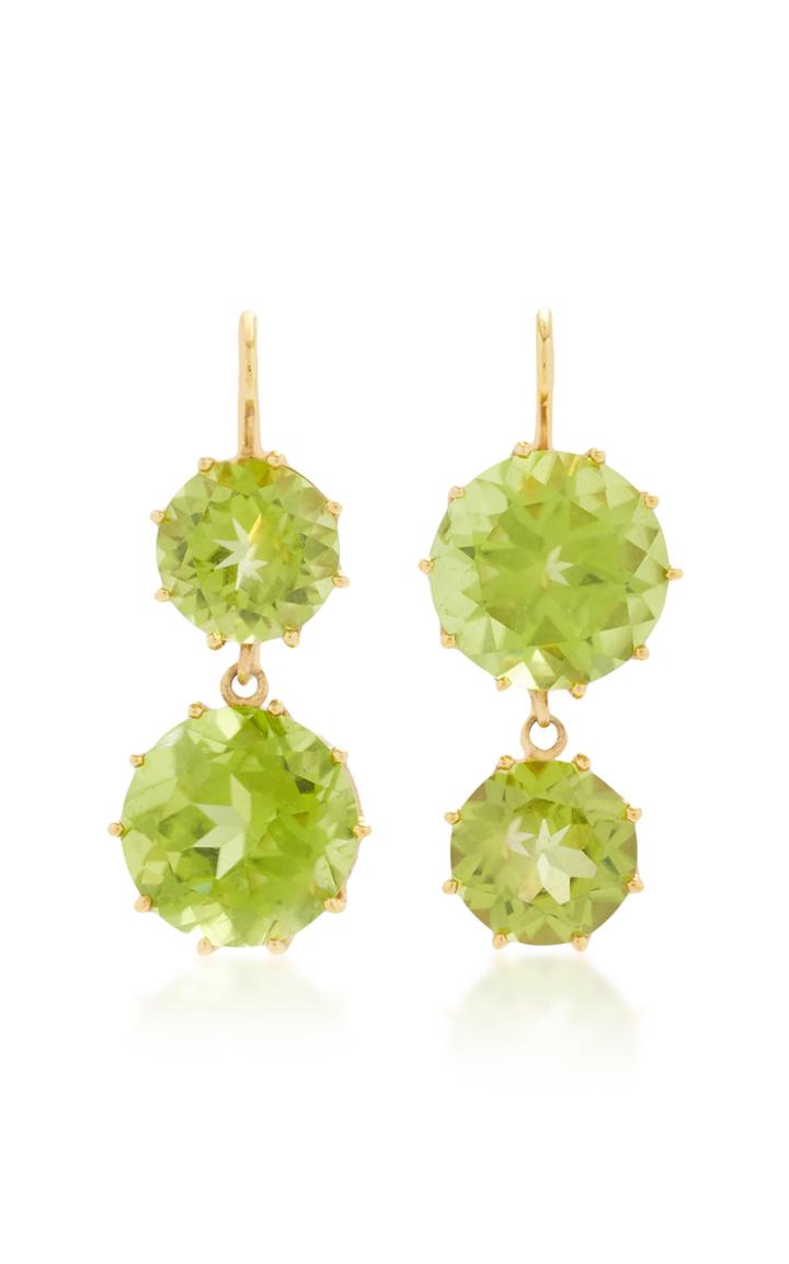 Renee Lewis Antique Peridot Earrings