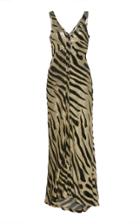 Paco Rabanne Tiger Lurex Maxi Dress