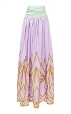 Yuliya Magdych Cleopatra Silk Maxi Skirt