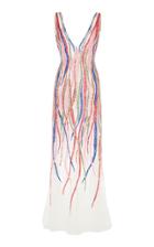 Georges Hobeika Multi-color Embellished Gown