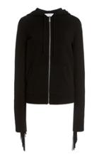 Moda Operandi Michael Kors Collection Fringed Cashmere-suede Hoodie