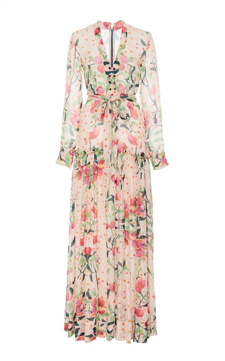 Roopa Alli Multi Printed Midi Dress