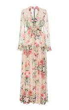 Roopa Alli Multi Printed Midi Dress