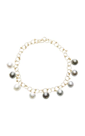 Lfrank South Sea Pearl Cluster Necklace