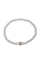 Sara Weinstock Cali White Gold Stretchy Bracelet