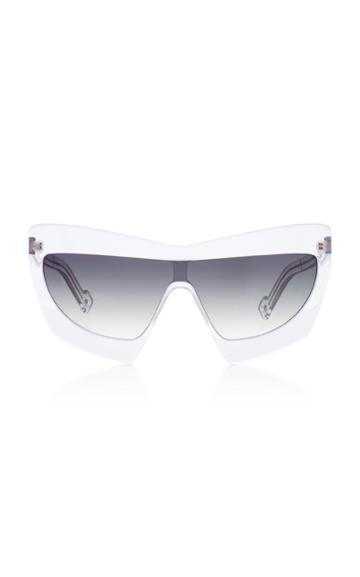 Pawaka Duabelas Oversized Aviator-style Acetate Sunglasses