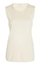 Noon By Noor Lafayette Cutout Draped-back Waffle-knit Tank Top