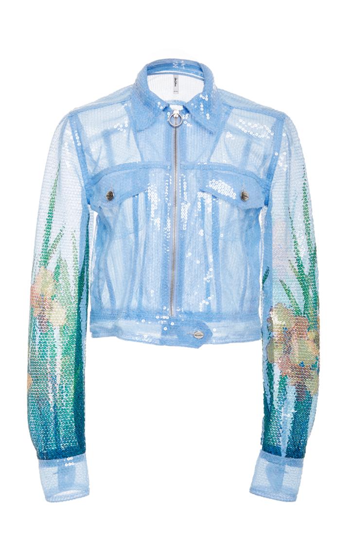Adam Selman Sheer Work Jacket
