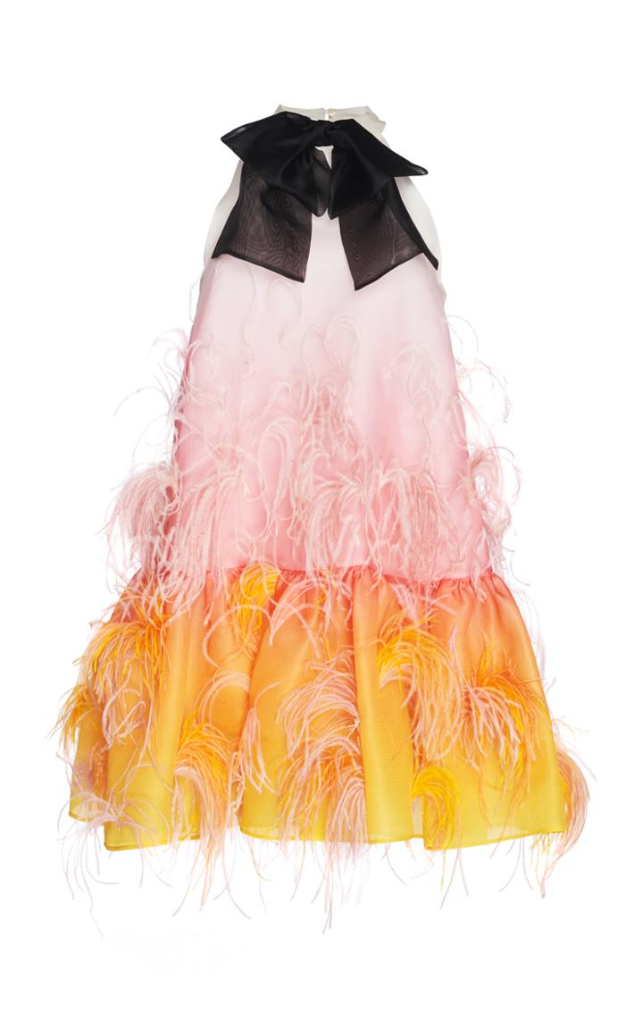 Vivetta Alshain Feather Dress