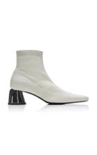 Ellery Inflated Stretch Leather Booties