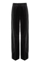 Alexandre Vauthier High-rise Velvet Wide-leg Pants