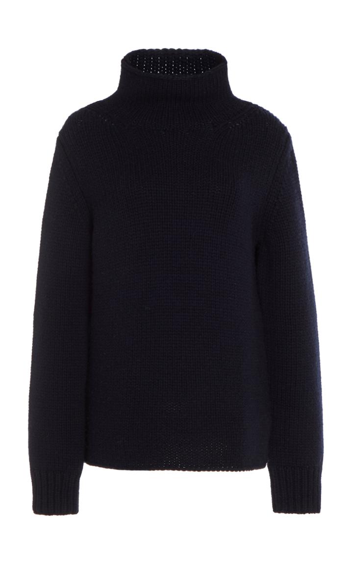 Gabriela Hearst Velimir Intarsia-knit Cashmere Turtleneck