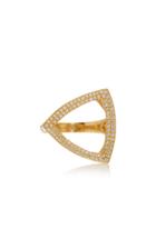 Karma El Khalil Trilogy 18k Gold And Diamond Ring