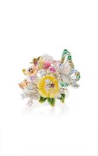 Anabela Chan M'o Exclusive: White Butterfly Bouquet Ring