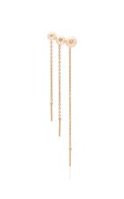 Anissa Kermiche M'o Exclusive 18k Rose Gold Pearl And Diamond Earring