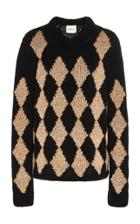 Moda Operandi Khaite Penny Jacquard Cashmere Sweater Size: Xs
