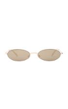 Carolina Lemke X Kim Kardashian West Sand Round-frame Acetate Sunglass