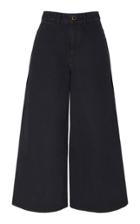 Moda Operandi Khaite Darcy Rigid Mid-rise Wide-leg Jeans Size: 25