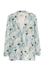 Claudia Li Winged Collar Blazer