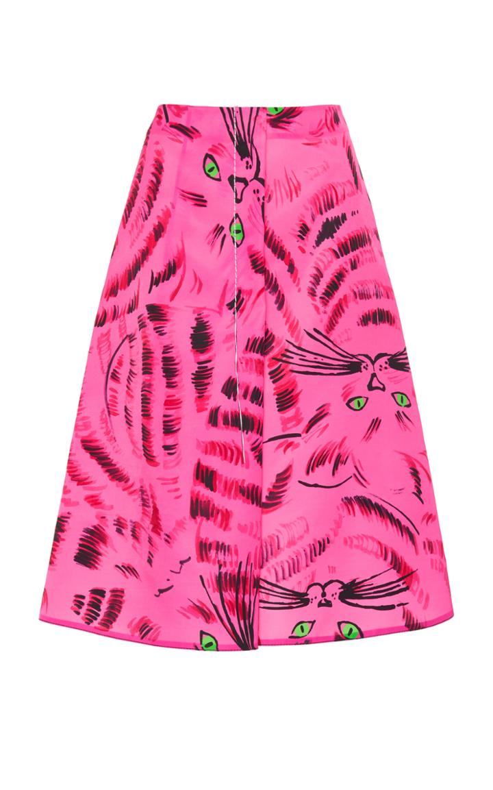 Marni Hop Nylon Twill Skirt