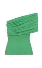 Moda Operandi Aleksandre Akhalkatsishvili Side Sleeve Cinched Cady Top Size: M