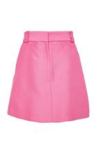 Brandon Maxwell A-line High-waisted Mini Skirt