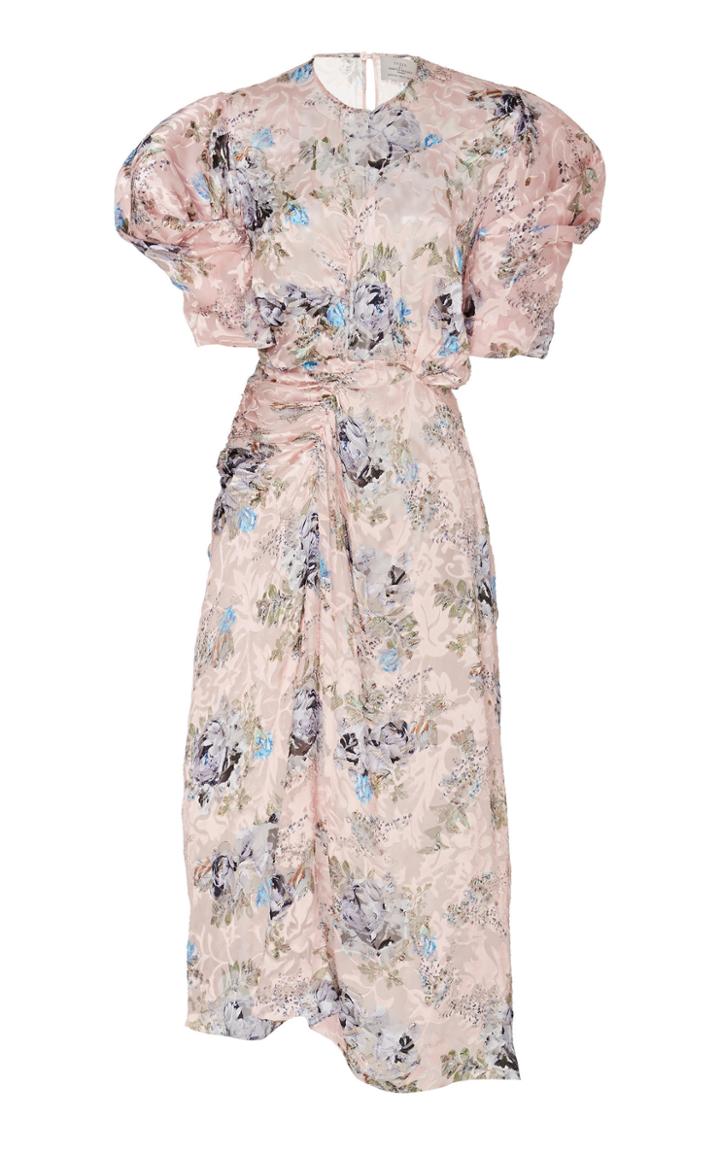 Preen By Thornton Bregazzi Pippa Floral Jacquard Dress