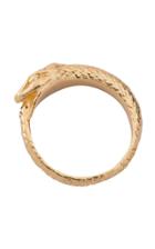 Moda Operandi Sewit Sium Eternity 18k Gold-plated Snake Ring