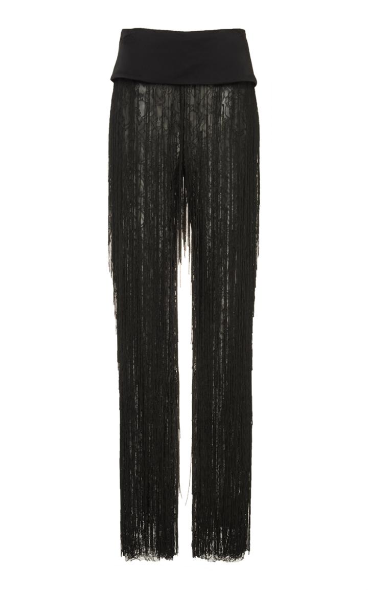 Alberta Ferretti Lace Trouser
