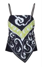 Wynn Hamlyn Exclusive Scarf-detailed Satin Top
