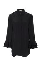 Tory Burch Monica Ruffle Sleeve Shirt