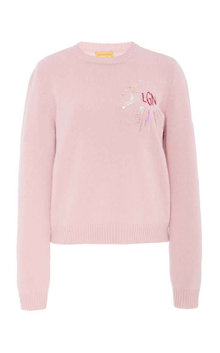 Le Lion Monogram Crest Slim Sweater