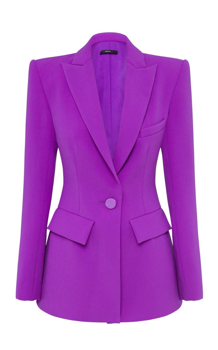 Alex Perry Alex Stretch Crepe Blazer