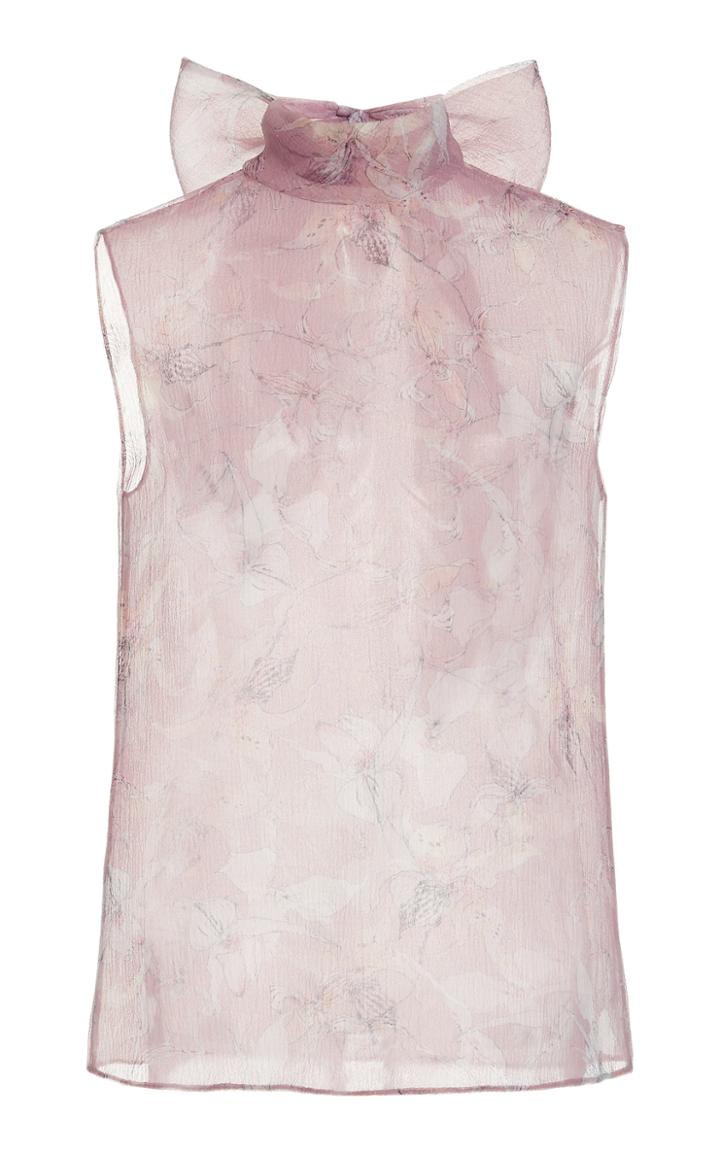Moda Operandi Jason Wu Collection Sheer Organza Pussy-bow Top