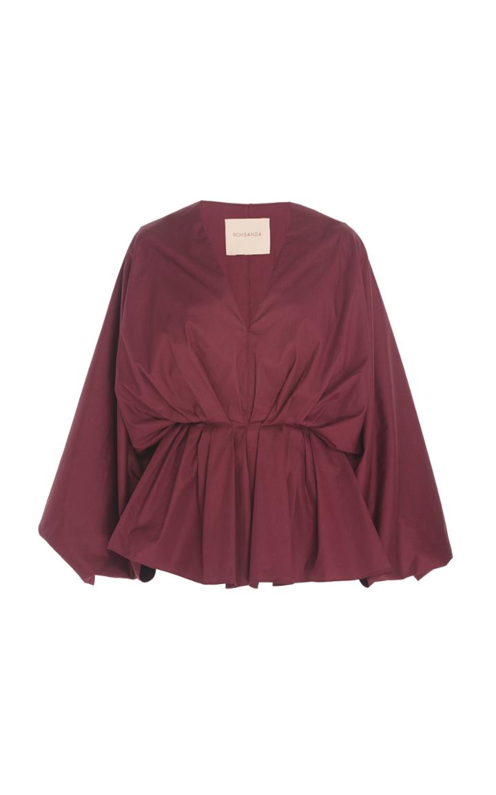 Roksanda Aniya Cape Cotton Top
