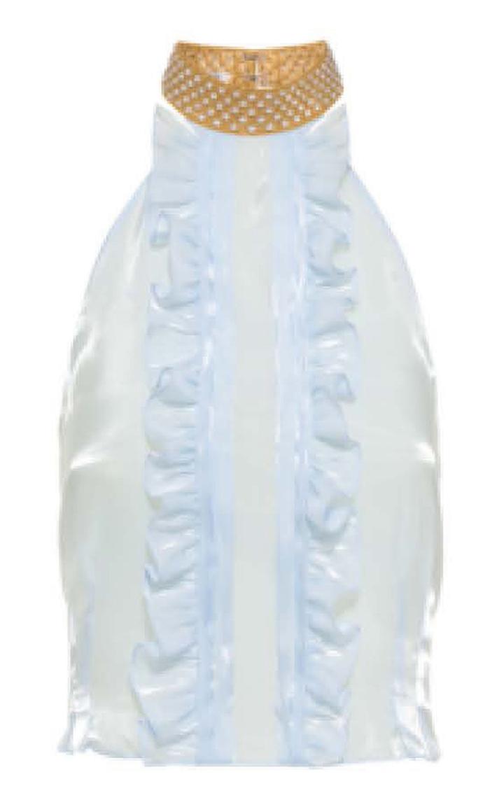 Moda Operandi Miu Miu Ruffled Voile Top