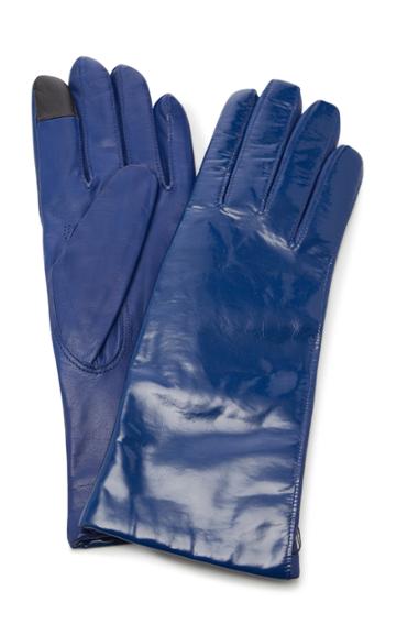 Maison Fabre Vinyl And Leather Gloves