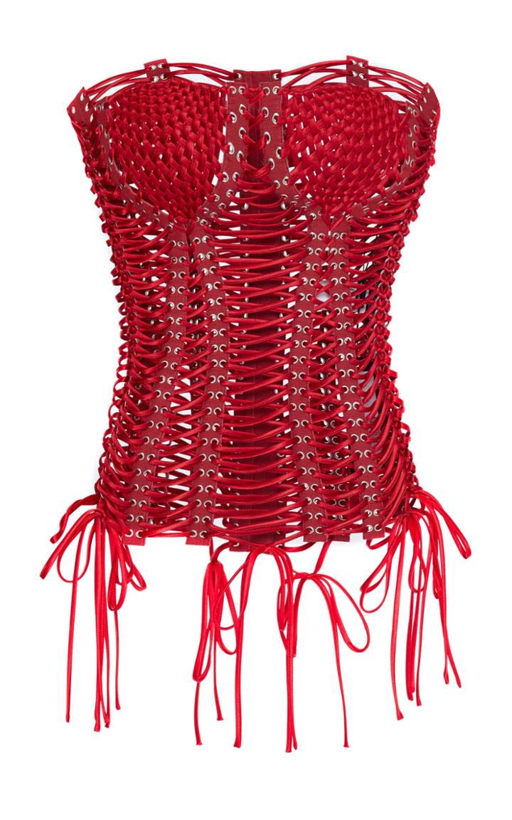Dolce & Gabbana Lace Up Corset
