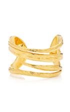Moda Operandi Lisa Eisner Gilded Bronze Striker Cuff