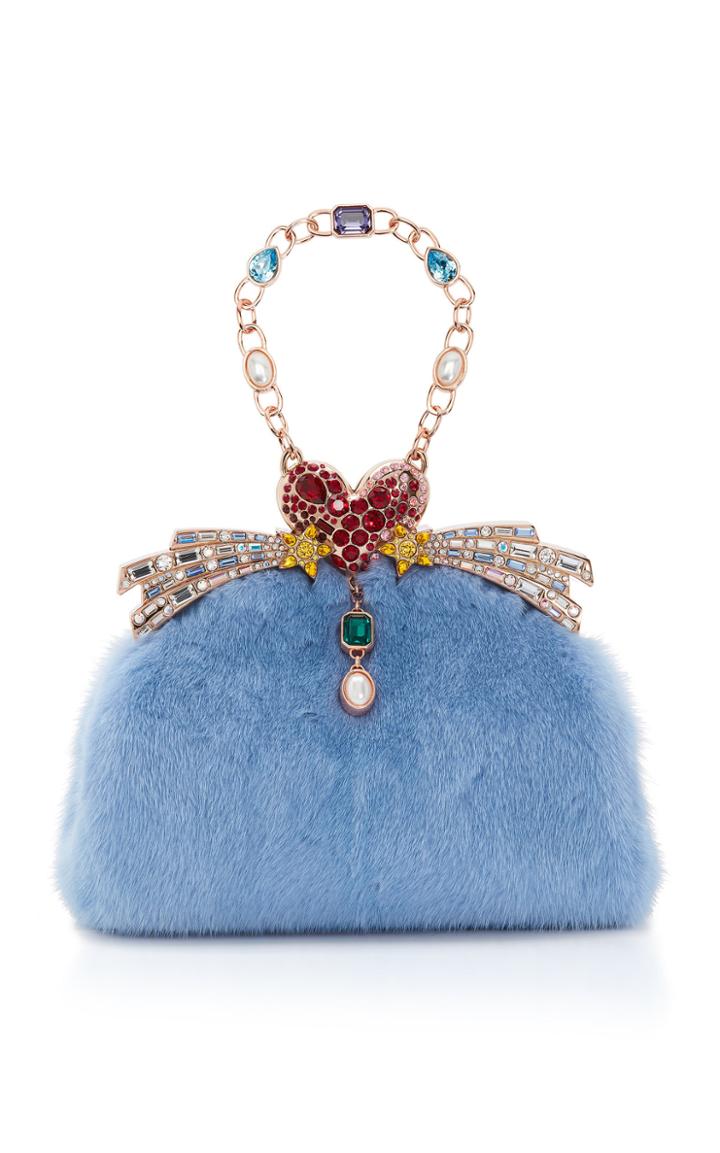 Ming Ray Celeste Clutch In Mink