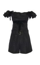 Moda Operandi Maison Margiela Off-the-shoulder Silk Jumpsuit Size: 36
