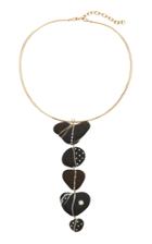 Cvc Stones Cinque Stones Pendant On Spring Wire Torque