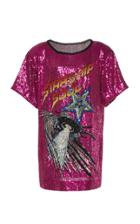 Dundas Bead Embroidered T-shirt Dress