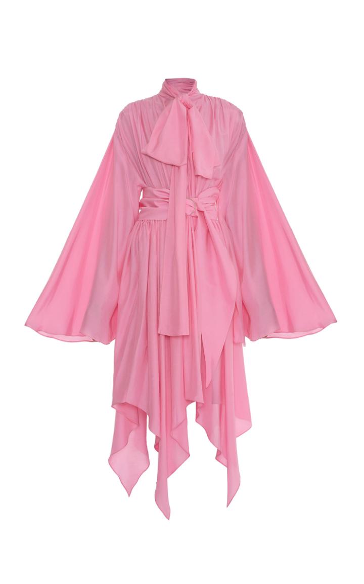 Lado Bokuchava Belted Draped Dress