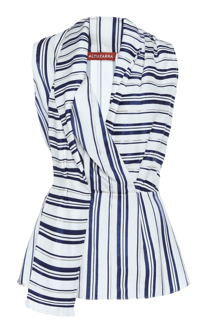 Moda Operandi Altuzarra Koral Striped Top Size: 36