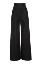 Martin Grant Wide Leg Cotton Trousers