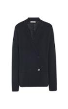 Moda Operandi The Row Chopok Double-breasted Wool-silk Jacket