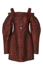 Ellery Bougie Bubble Sleeve Mini Dress