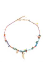Dannijo Teigan 10k Gold And Bead Necklace