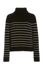 Moda Operandi Nili Lotan Molly Striped Cashmere Turtleneck Sweater